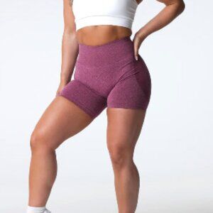 NVGTN Contour Seamless Shorts - Maroon